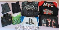 Bekleidungspaket Gr 170 / 176 T-Shirts Hoodies Pulli Jeans Jacke Baden-Württemberg - Leibertingen Vorschau