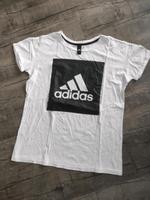 Adidas T-Shirt Weiss Schwarz Gr. M Bayern - Veitsbronn Vorschau