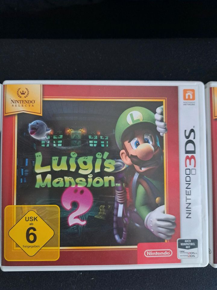 Nintendo 3DS Spiele Mario Tennis Luigis Mansion 2 usw in Berlin