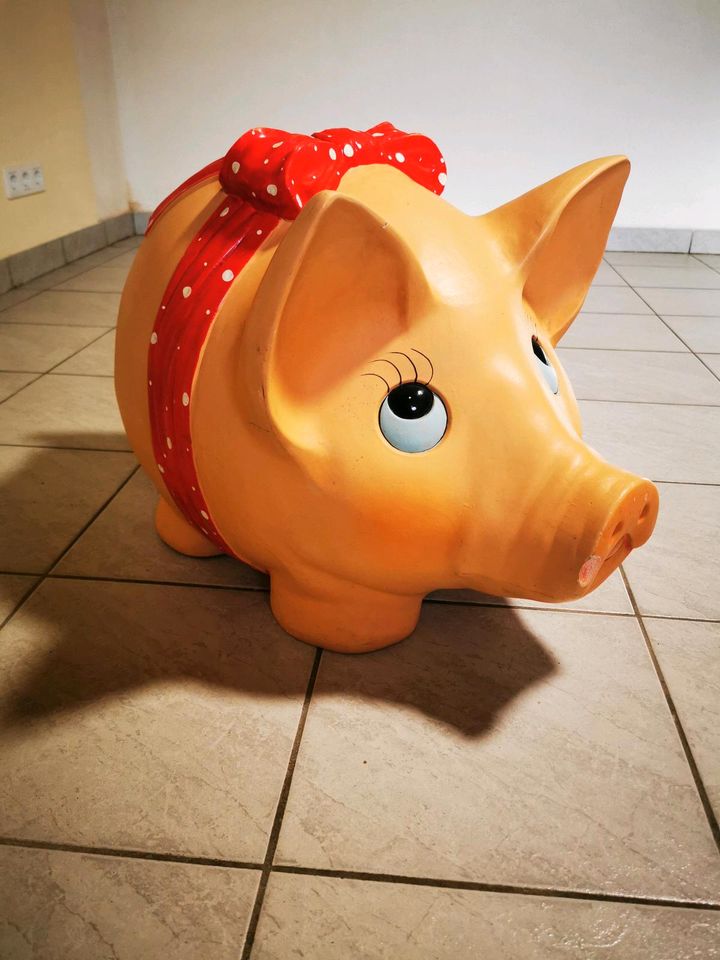 Riesengroßes Sparschwein / Dekoration Schwein in Giengen an der Brenz