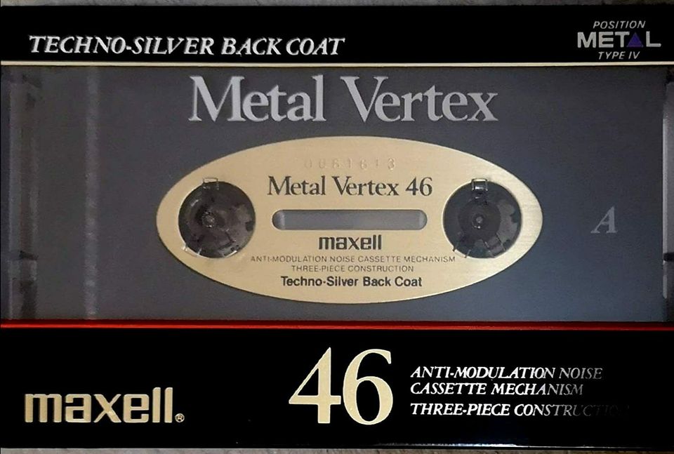 MAXELL METAL VERTEX AUDIO KASSETTEN GESUCHT in Berlin