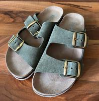 ♥ ROHDE → Pantoletten * Sandalen • Leder • Grün • Gr. 39 | NEUw. Lindenthal - Köln Sülz Vorschau