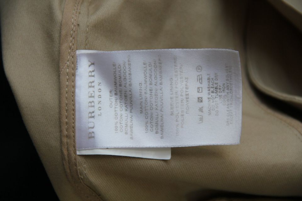 Burberry Jacke - Übergangsjacke Baumwolle in Essen-Haarzopf