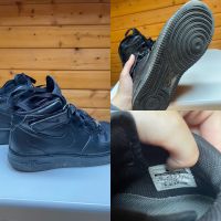 Nike Air Force 1 high schwarz black sneaker Sportschuh 37,5 Baden-Württemberg - Untereisesheim Vorschau