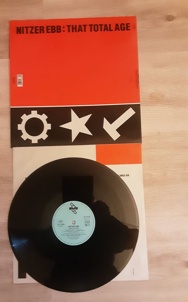 Nitzer Ebb That Total Age LP in Lamspringe