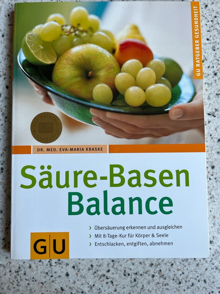 Säure-Basen-Balance GU Entschlacken, entgiften, abnehmen in München