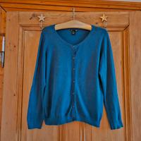 H&M Strickjacke L (40/42) türkis petrol Cardigan Pull Köln - Longerich Vorschau