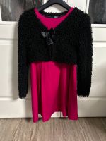 Zara Kids Pinkes Kleid mit schwarzer Weste in 164 cm 13-14 Jahre Rheinland-Pfalz - Hermeskeil Vorschau