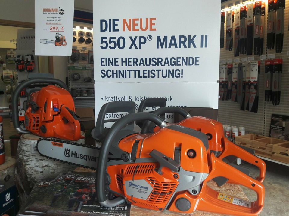 HUSQVARNA 550XP®GII (15") + 1 Zusatzkette ❗❗❗32,67% reduziert❗❗❗ in Wendisch Rietz