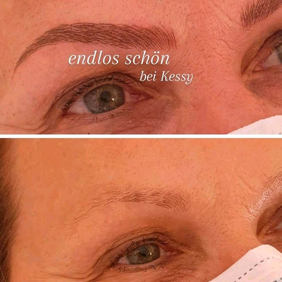 Microblading Augenbrauen Permanent-Make-Up in Hannover