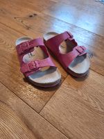 Pantoletten Hausschuhe Sandalen pink Glitzer Größe 31 Nordrhein-Westfalen - Korschenbroich Vorschau