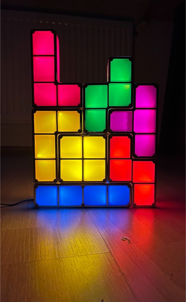 Tetris LED Lampe. Nachtlicht in Wuppertal