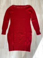 tolles Damenstrickkleid, Melrose, Gr. 38, Stretch, rot,Topzustand Sachsen - Döbeln Vorschau
