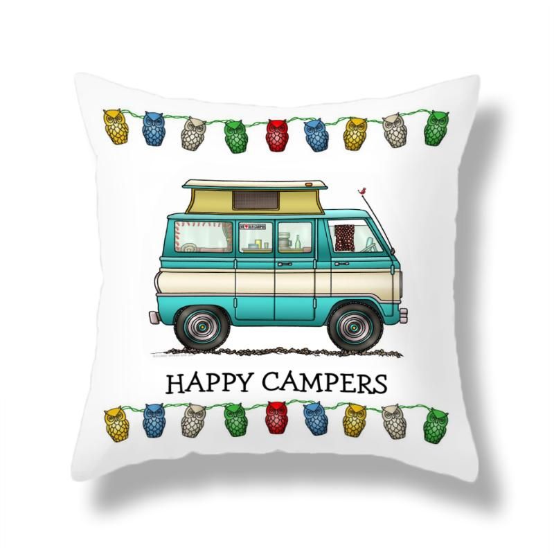 Kissenbezug Happy Camper 16 Motive für jeden Camper in Waldkraiburg