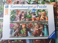 Puzzle - 500 Teile - Katzen Im Regal - Ravensburger Kreis Pinneberg - Uetersen Vorschau