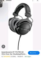 Studio Kopfhörer beyerdynamic DT 770 Pro Baden-Württemberg - Großbottwar Vorschau