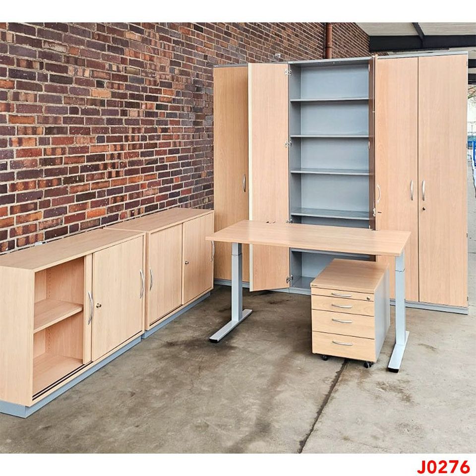 10x PALMBERG SET: Schreibtisch Container Highboard Aktenschrank in Berlin