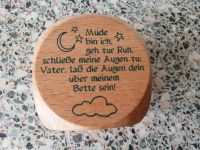 Holz Würfel mit religiösen Sprüchen Gebete Rarität Baden-Württemberg - Philippsburg Vorschau