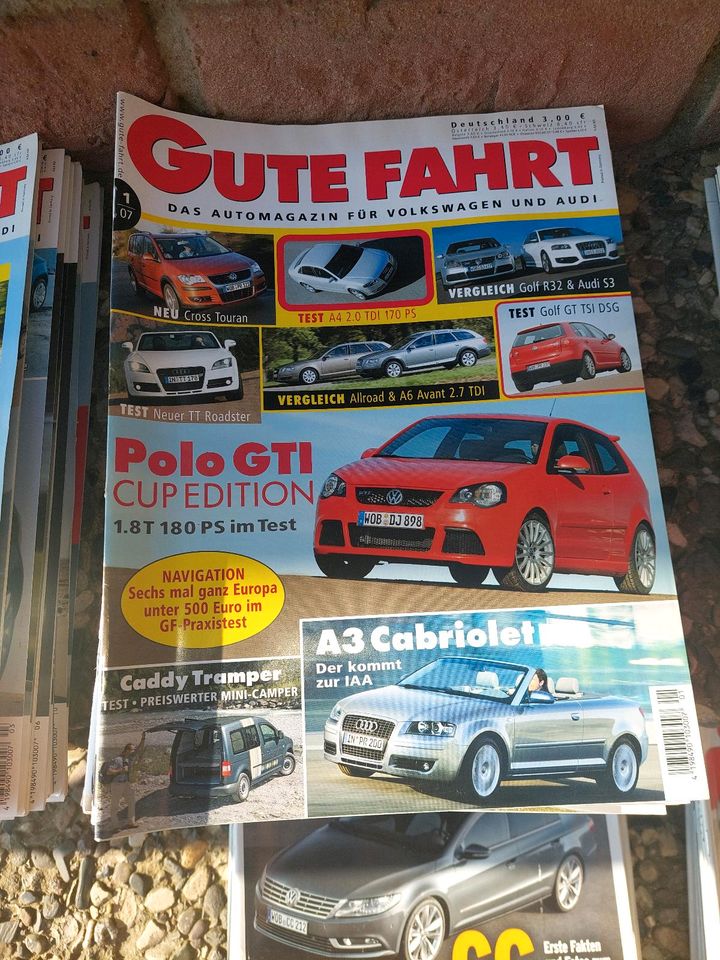 Gute Fahrt Zeitschriften VW Audi Skoda Seat VAG 2001 bis 2013 in Seelze