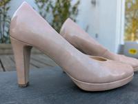 Damenschuh, Gabor, Altrosa, Lack, Gr. 39,  High Heel/Pumps Nordrhein-Westfalen - Meerbusch Vorschau