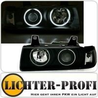 CCFL Angel Eyes Scheinwerfer schwarz für Bmw E36 Limo Touring Neu Hessen - Calden Vorschau