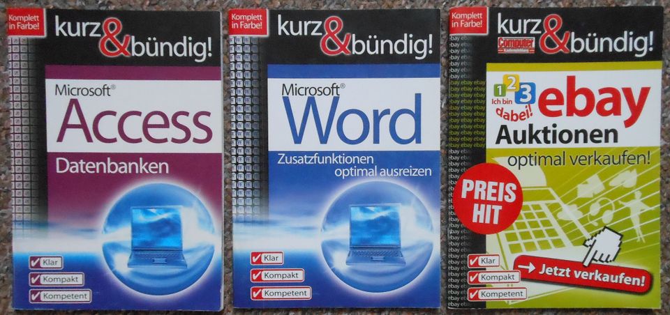 Bücher Studium Word Excel Ebay PC Rechner in Zarrentin