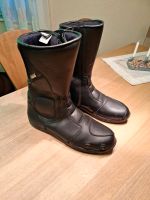 Schwarze Motorradstiefel, Motorradsicherheitsstiefel, Größe 45 Niedersachsen - Hechthausen Vorschau