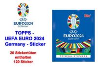 TOPPS UEFA EURO EM 2024 GERMANY STICKER TÜTEN 20/50/100 STÜCK NEU Nordrhein-Westfalen - Leverkusen Vorschau