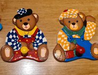 Aufhänger Kleider Handtuch Haken Kinderzimmer Teddy Garderobe Hessen - Reinheim Vorschau