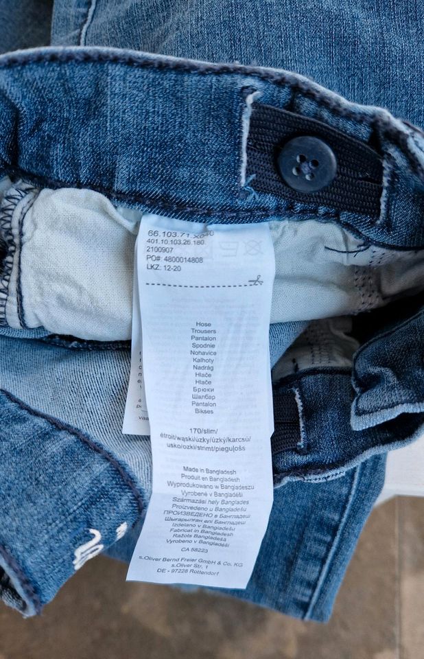 s.Oliver Jeans ☆ Slim ☆ Gr. 170 ☆ ungetragen ☆ Mädchen in Salzhemmendorf