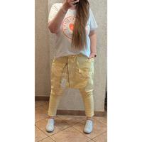 Made in Italy Haremshose Jogpant Baggy Boyfriend Style Gelb XL 2X Bayern - Michelau i. OFr. Vorschau