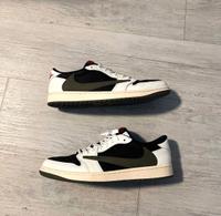 Jordan 1 Low OG SP x Travis Scott Olive WMNS US14,5W/EU47,5 Nordrhein-Westfalen - Porta Westfalica Vorschau