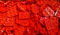 20 lego Platten rund 3x3 herz in rot Bonn - Bonn-Zentrum Vorschau