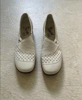 Rieker Damenschuhe gr. 42 weiß Niedersachsen - Salzgitter Vorschau
