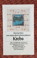 Krebs Sternzeichen aus einem alten Schicksalsbuch Niedersachsen - Hoya Vorschau