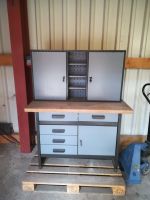 ⭐ Werkbank & Werkzeugschrank ⭐ B=120 x T=60 x H=85 cm (NP 400 €) Nordrhein-Westfalen - Kirchlengern Vorschau