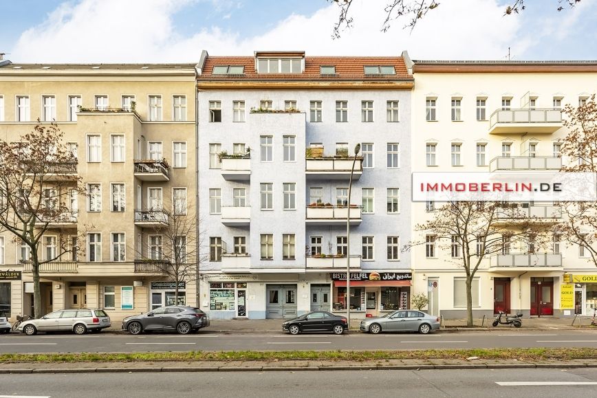 IMMOBERLIN.DE - Toplage! Perfekt sanierte Altbauwohnung mit angenehmem Ambiente in Berlin