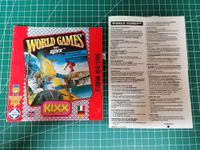 Commodore 64 C64 : World Games Cover Inlay + Anleitung Bayern - Dillingen (Donau) Vorschau