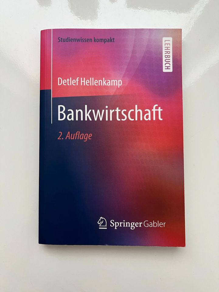 Bankwirtschaft Detlef Hellenkamp Lehrbuch Studium Springer Gabler in Bamberg