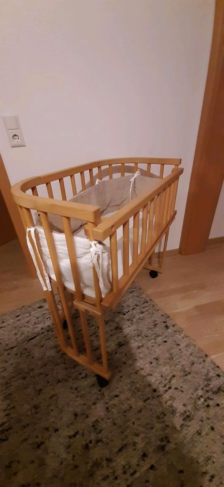 babybay Beistellbett, Buche Natur lackiert in Laupheim