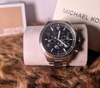 Michael kors Herren u Damen Uhr  silber schwarz Neuwertig Saarland - Spiesen-Elversberg Vorschau