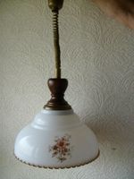 Esszimmer Lampe Glocke mit Blumen, Durchm. 36 cm-Nostalgie Nordrhein-Westfalen - Holzwickede Vorschau