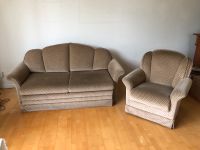 Ausziehbare Couch mit Sessel zu verschenken Rostock - Stadtmitte Vorschau