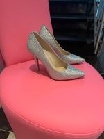 Silberne Glitzerpumps Glitzer High Heels Saarland - Saarlouis Vorschau