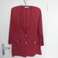 MONA LISA SHIRT JACKE BLUSE IN SEIDIGEM CUPRO GR 44 46 rot TOP Hessen - Stadtallendorf Vorschau