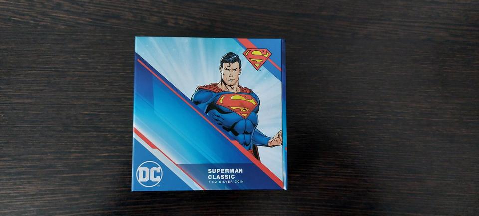 Niue Classic Superheroes Superman™ (1) 2022 1 oz Silbermünze PP in Karlsfeld