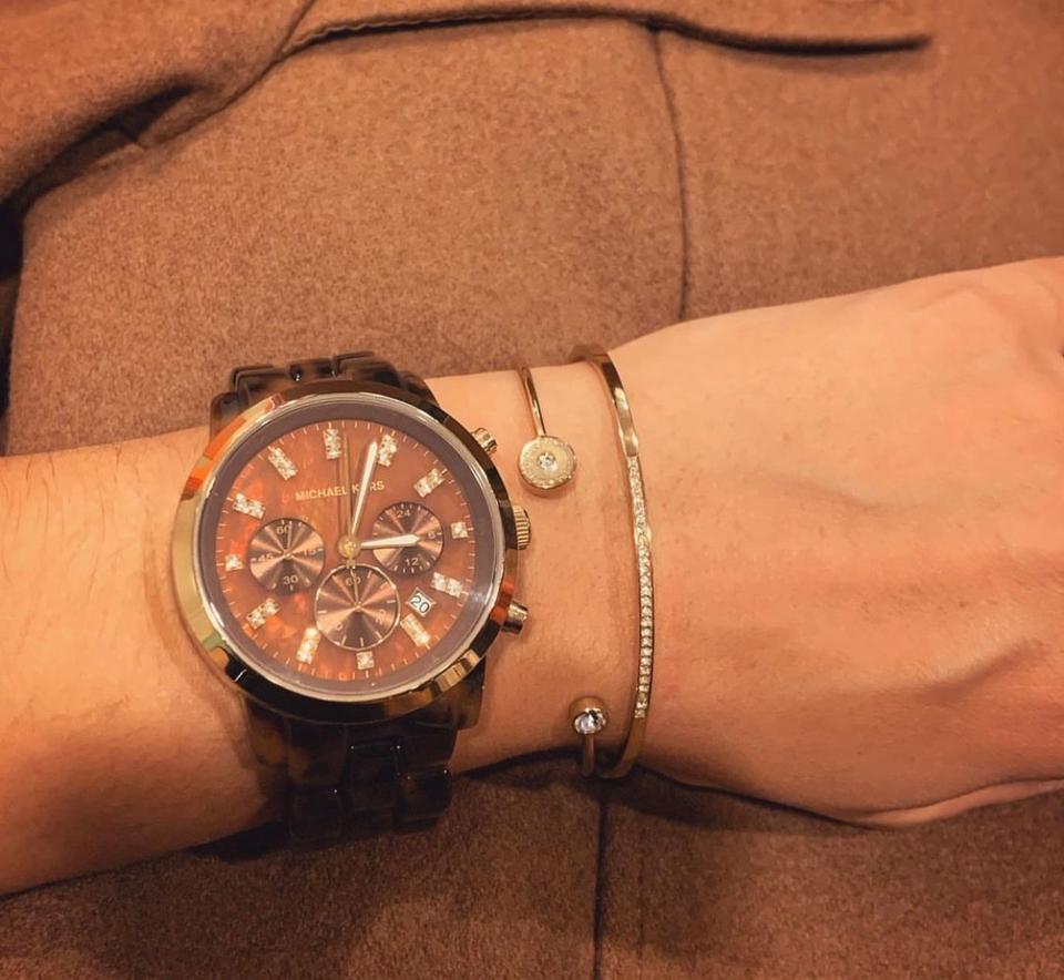 Michael kors braun uhr hot sale