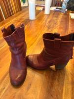 Stiefletten, Boots, rot, Echtleder, Gr: 37, Görtz Elberfeld - Elberfeld-West Vorschau