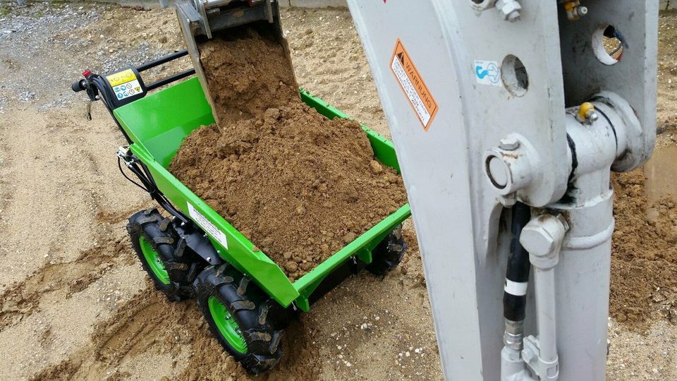 Motorschubkarre Dumper Minidumper mieten Mönchengladbach in Mönchengladbach