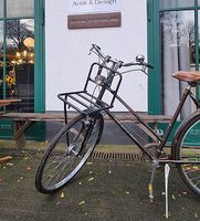 Oldtimer Fahrrad/ Vintage Gazelle / Ledersattel / Werbung Nordrhein-Westfalen - Solingen Vorschau